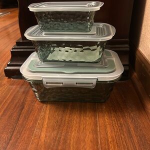 Phantom chef 6 pc food storage set w/ handle